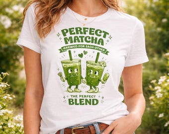 抹茶好きTシャツ - バレンタインデーダジャレTシャツ