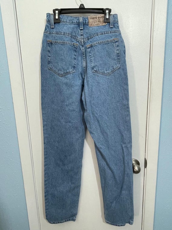Vintage Faded Glory Jeans Size 4 High Rise Baggy Streetwear Grunge Skater