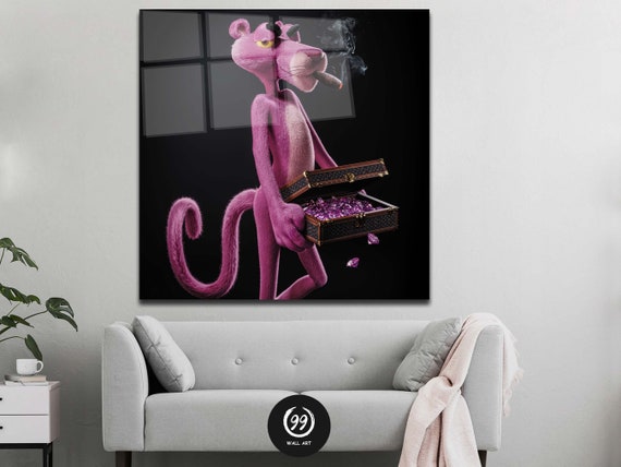 Pink panther, cartoon, HD phone wallpaper