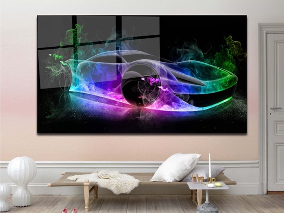 Neon light sale for car glass