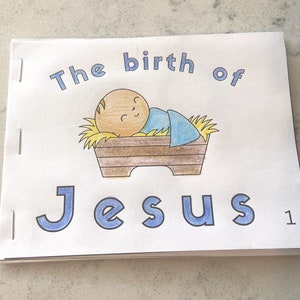 Krippe Advent Weihnachten Malvorlagen Basteln Kinder, Christliche Schrift Aktivität, Jesus Geburt, Sonntag Schule Basteln, Homeschool Aktivität