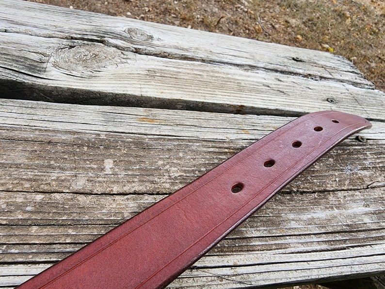 Leather Concealed Carry Belt Etsy