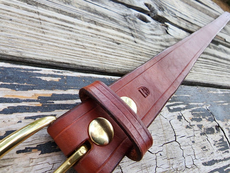 Leather Concealed Carry Belt Etsy