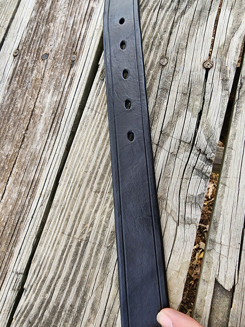 Leather Concealed Carry Belt Etsy