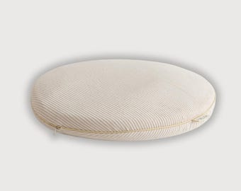 WOBBLE CUSHION with COVER - Balance / Stability cushion - Rib Beige | byAlex