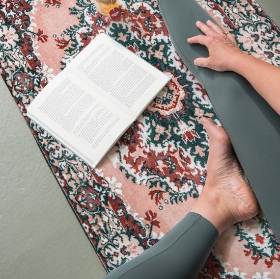 YOGA and MEDITATION mat extra thick, ZABUTON, Yoga accessoires, Soft Foam Yoga mat, Sports Workout mat, Gift for Yoga Lover