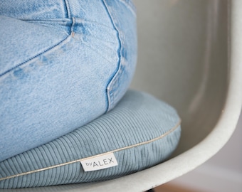 WOBBLE CUSHION  with COVER - Balance - stability cushion - Rib Blue | byAlex