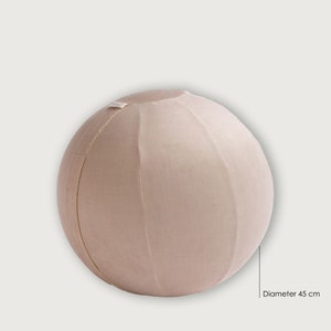 45 cm Sitting Ball Fitness Ball Yoga Ball Oatmeal Latte byAlex image 2