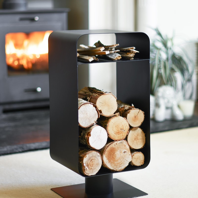 Rustic Log Storage Uk Indoor Log Store - Etsy UK