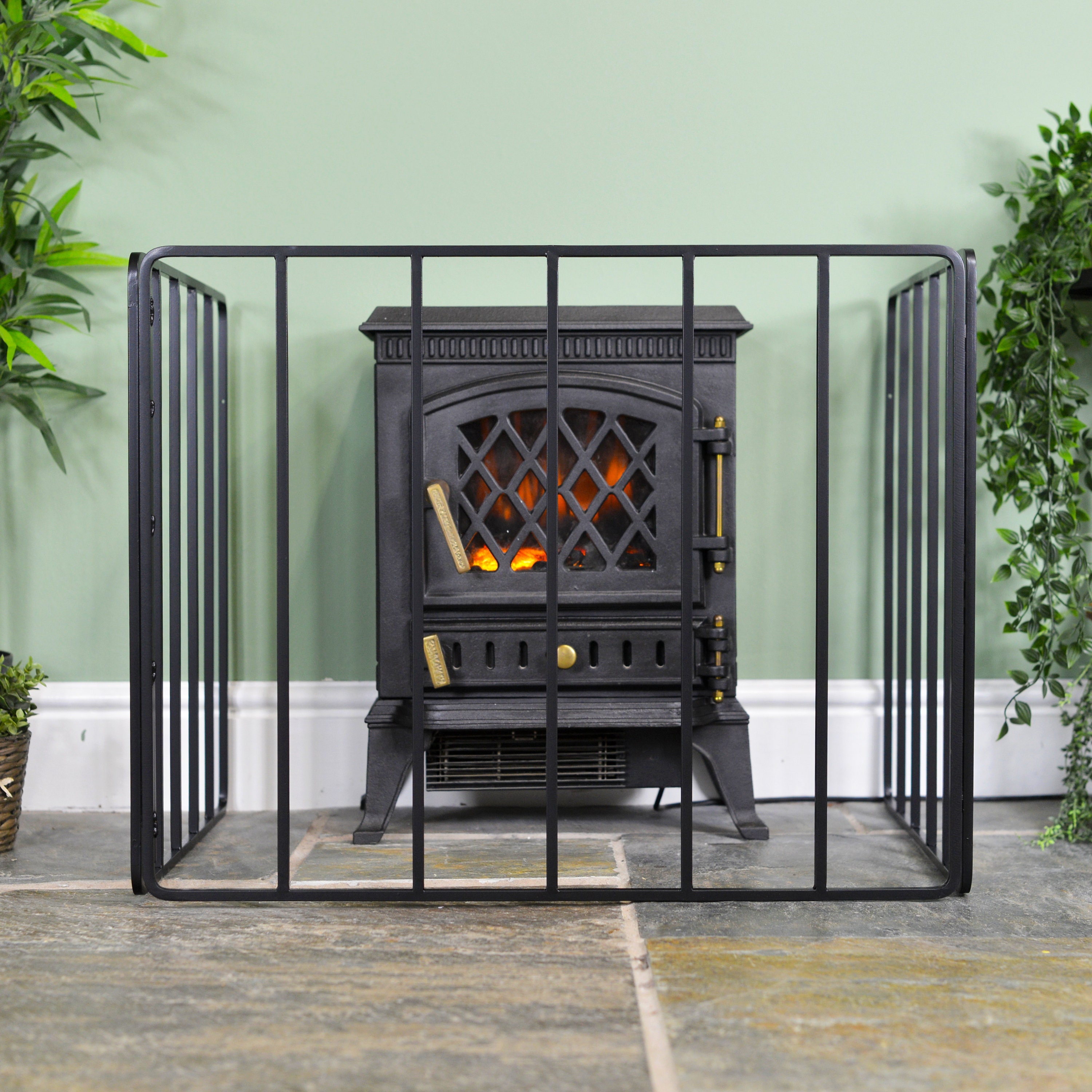 Heavy Duty Simplistic Iron Nursery Fire Guard/ Rounded Etsy UK