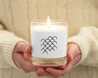 Wachskerze im Glas, ohne Duft, Home Decor, Haus & Wohnen, Kerzen ohne Duft, Dekoration für Kinderzimmer, Wohnzimmer, Schlafzimmer