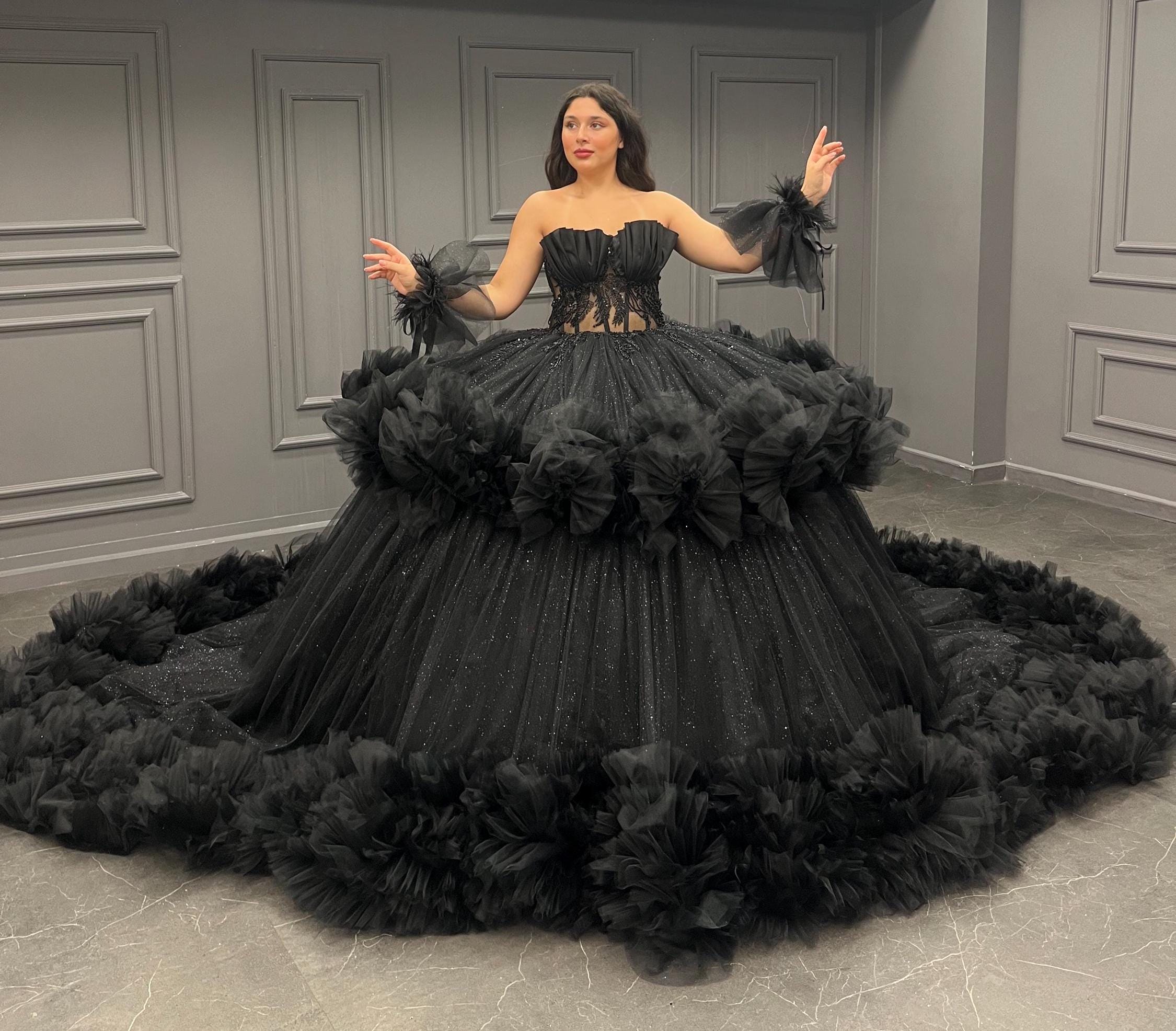 Black quince dress España