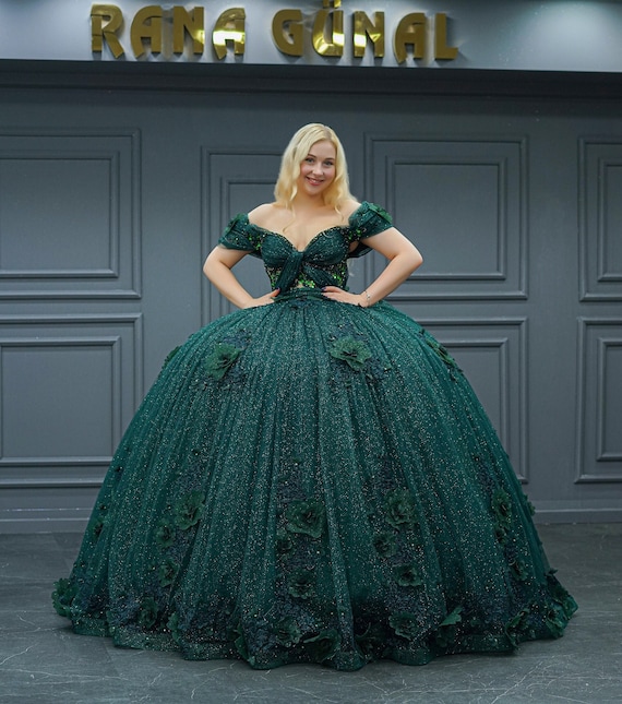high neck green prom dress Dark Green Satin Prom Dresses Tea-Length High Neck Sleeveless Stretch main image 1
