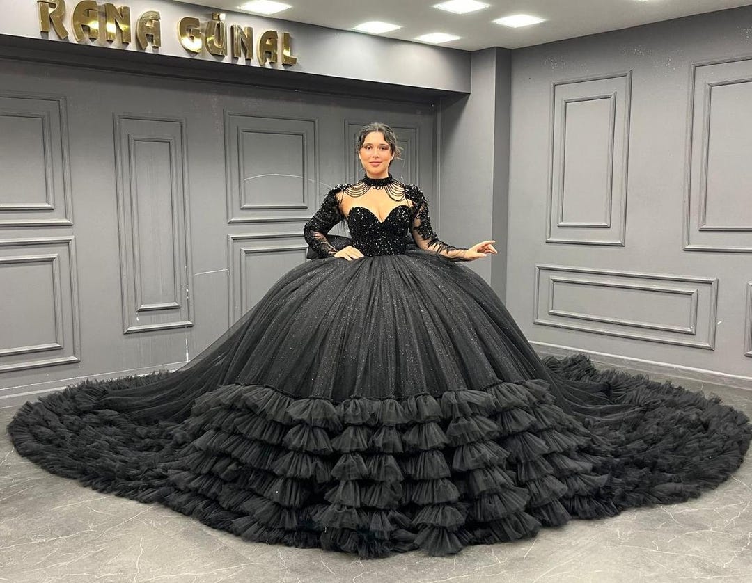 blue dress for baby girl Black Quinceanera Dresses Princess Sweet 16 Years Girl Birthday Party –  formalgowns