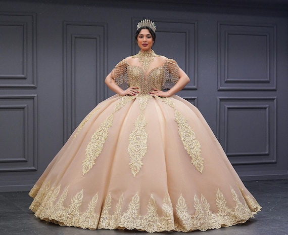 light gold quinceanera dresses Quinceanera Collection Dress 26060 Black/Silver / 0