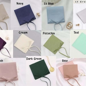 100 Pcs Bulk Jewelry Packing Bags With Logo,pure Cotton Jewellery