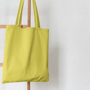 Yellow Blank Cotton Tote Bag | Plain Bright Bags in Australia | Teacher Library Bag | Arts Crafts Printing