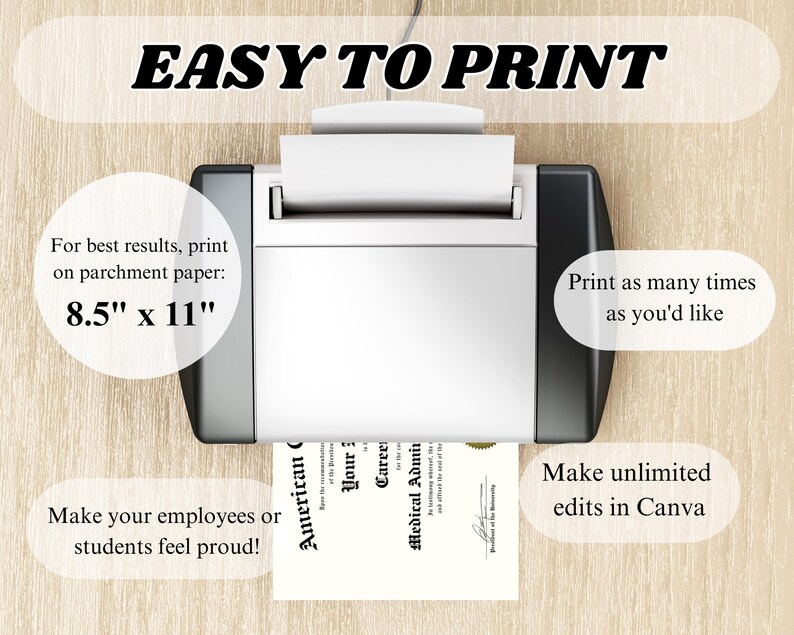 College Diploma Template With FREE Gold Seals Master Degree Diploma