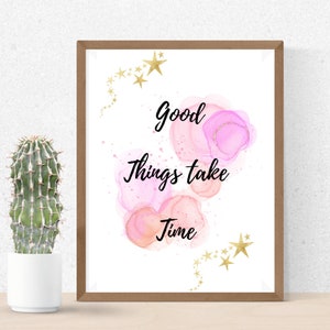 Motivational Quotes , Inspirational Wall Art ,Gratitude Poster, Quote Wall Decor , Printable Wall Art