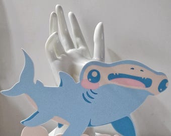 3D Printed Shark Name Sign Personalised