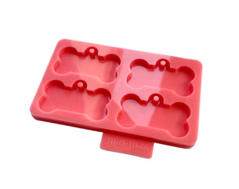 Hundeknochen Silikonform, Pet Tag Silikonformen