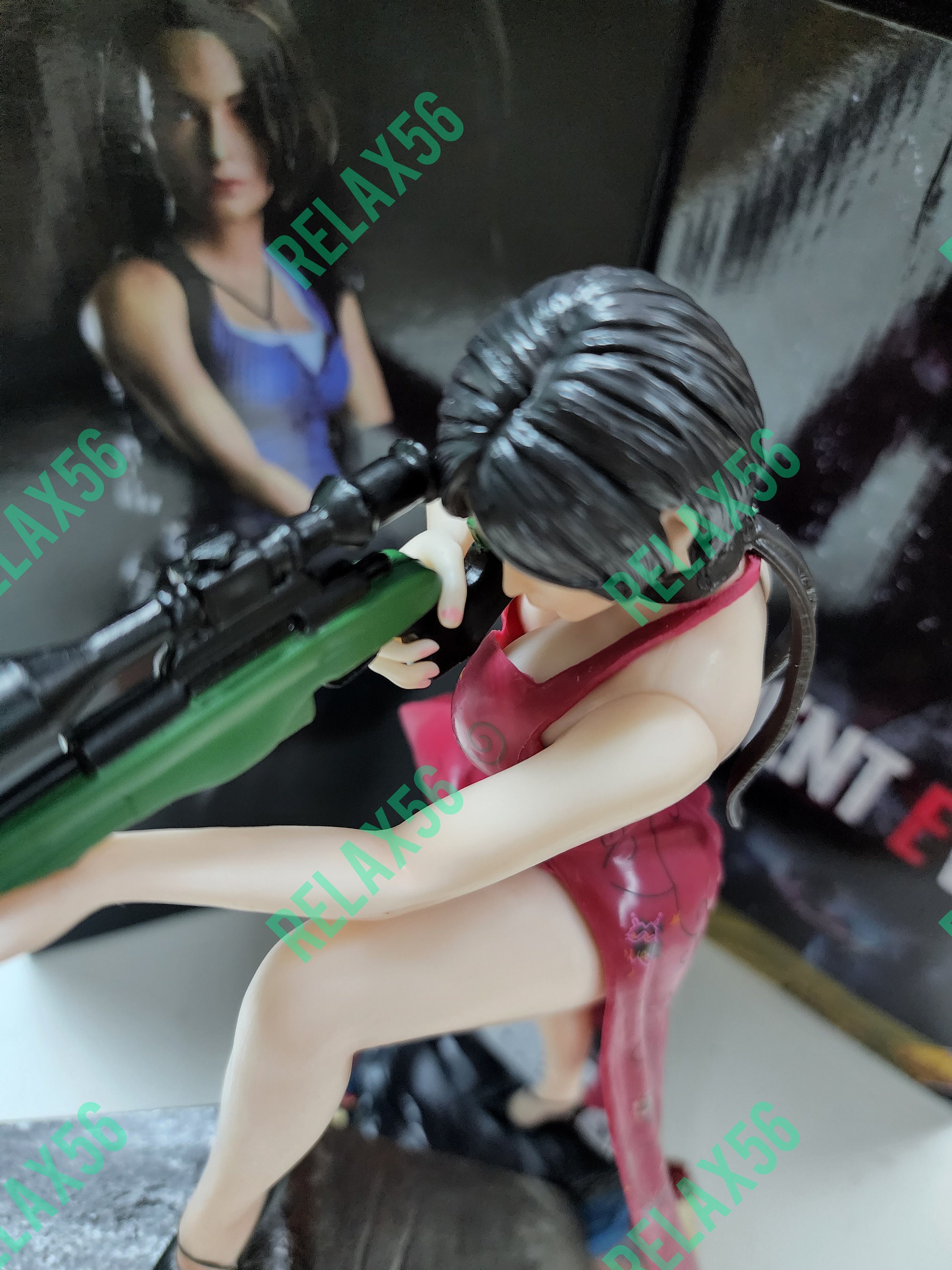 Resident Evil Ada Wong Zombie Huntress 1/4 Scale Figure Statue Model Toys  36cm