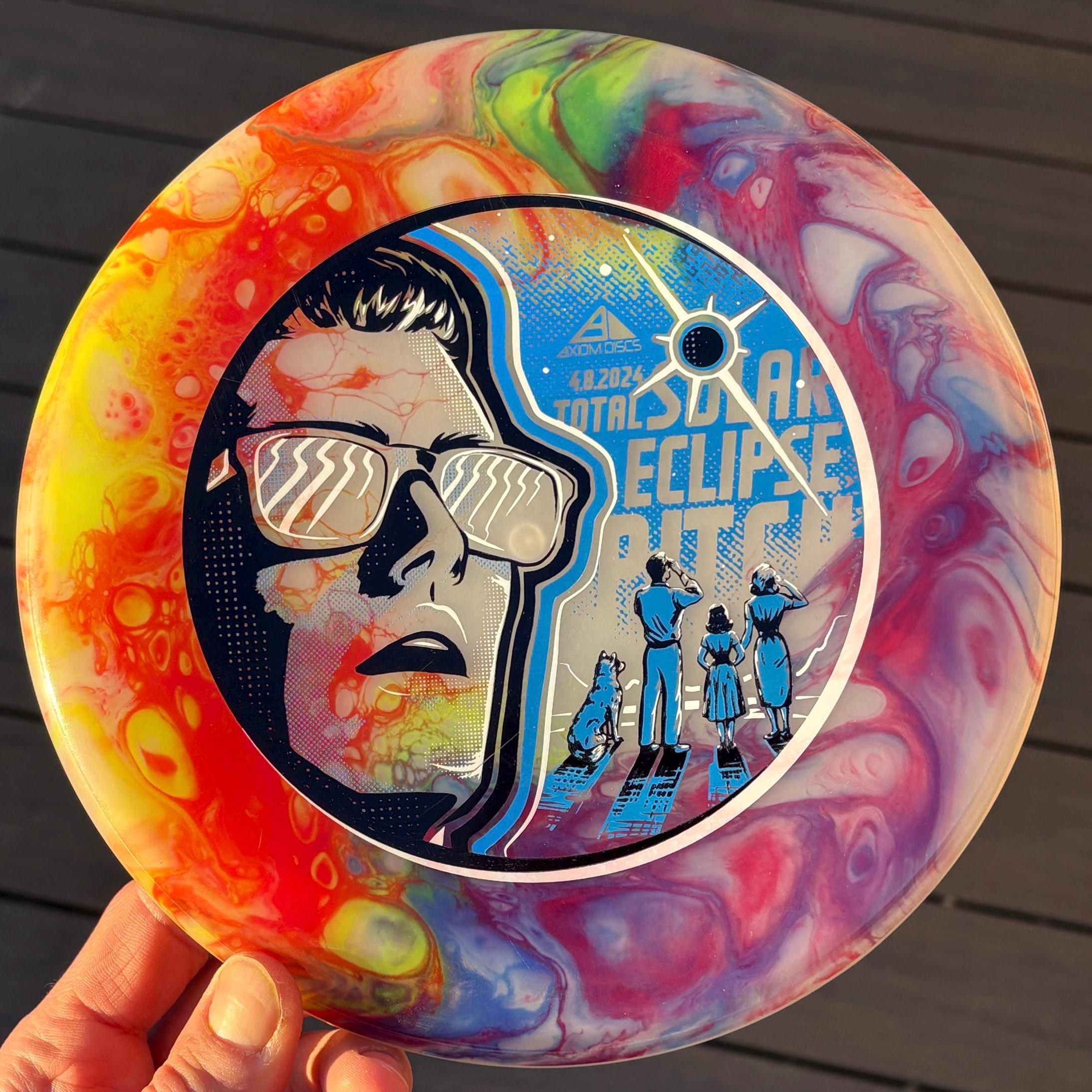 Axiom Pitch Hybrid Catch, Putt & Approach Disc - Total Eclipse Special Edition