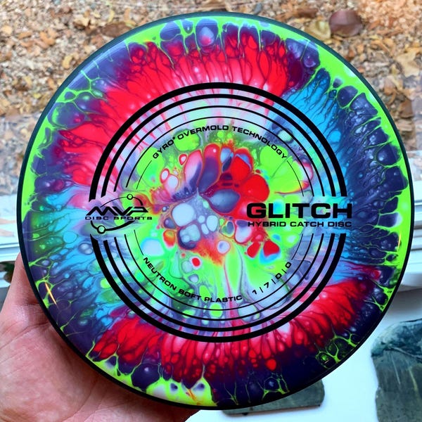 MVP Glitch Hybrid Catch, Putt & Approach Dyed Disc