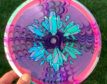 Driver de rango medio Axiom Hex Disc Golf: OTB Open 2024 - Prism Proton y Soft Proton