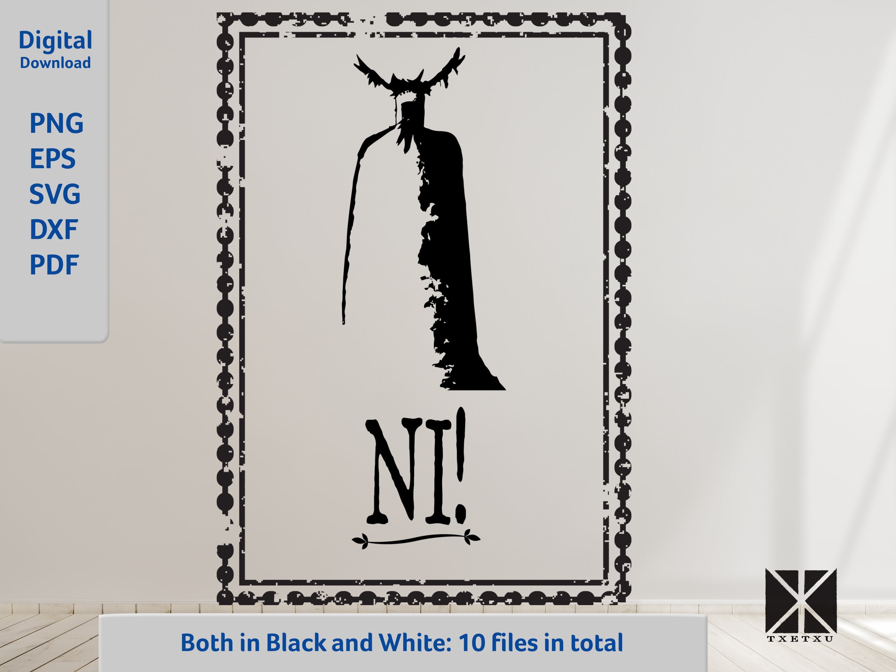 Monty Python Knights of NI Digital Download Svg Png - Etsy