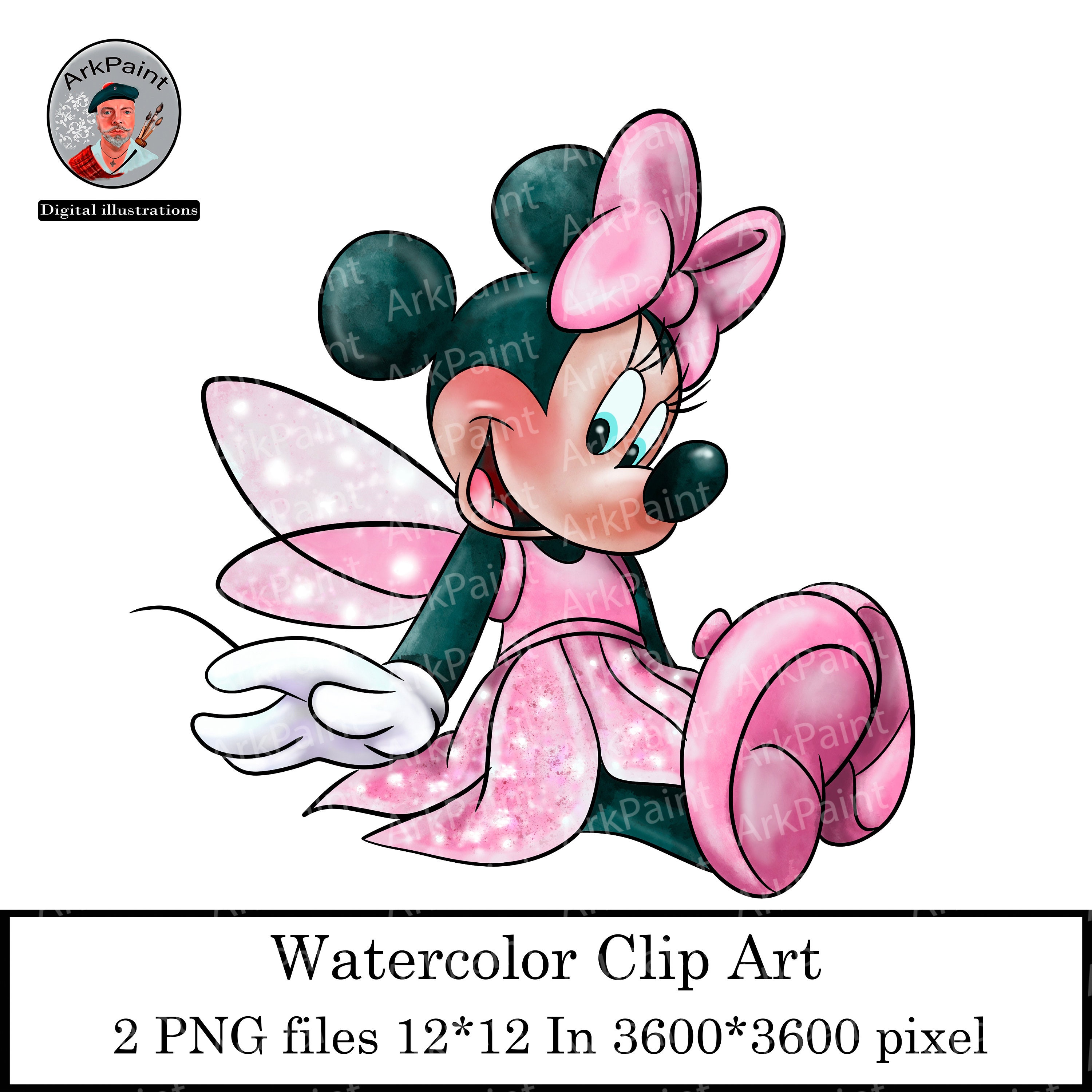 Minnie Mouse Coloring Page | Easy Drawing Guides