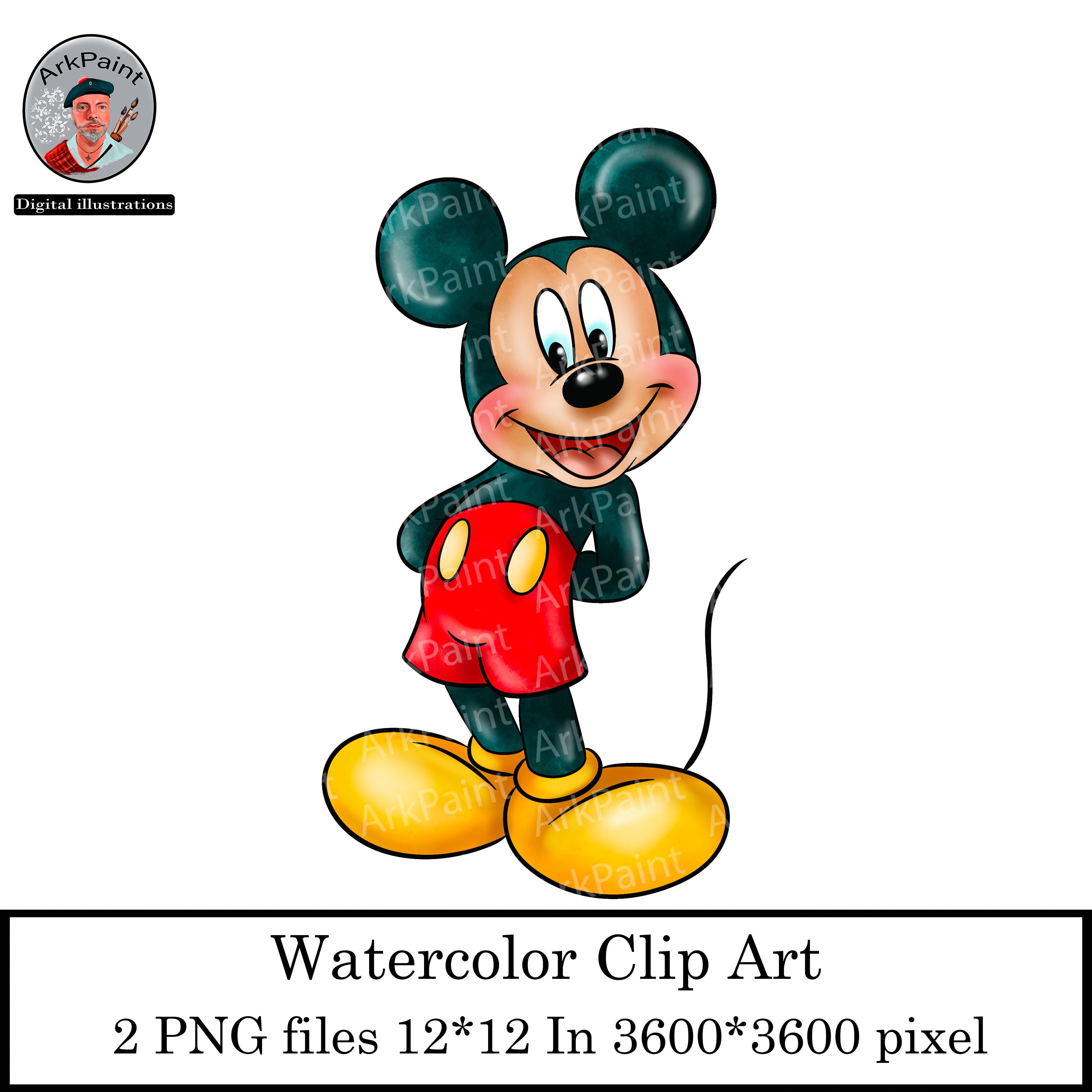 Easy Mickey Mouse Drawings