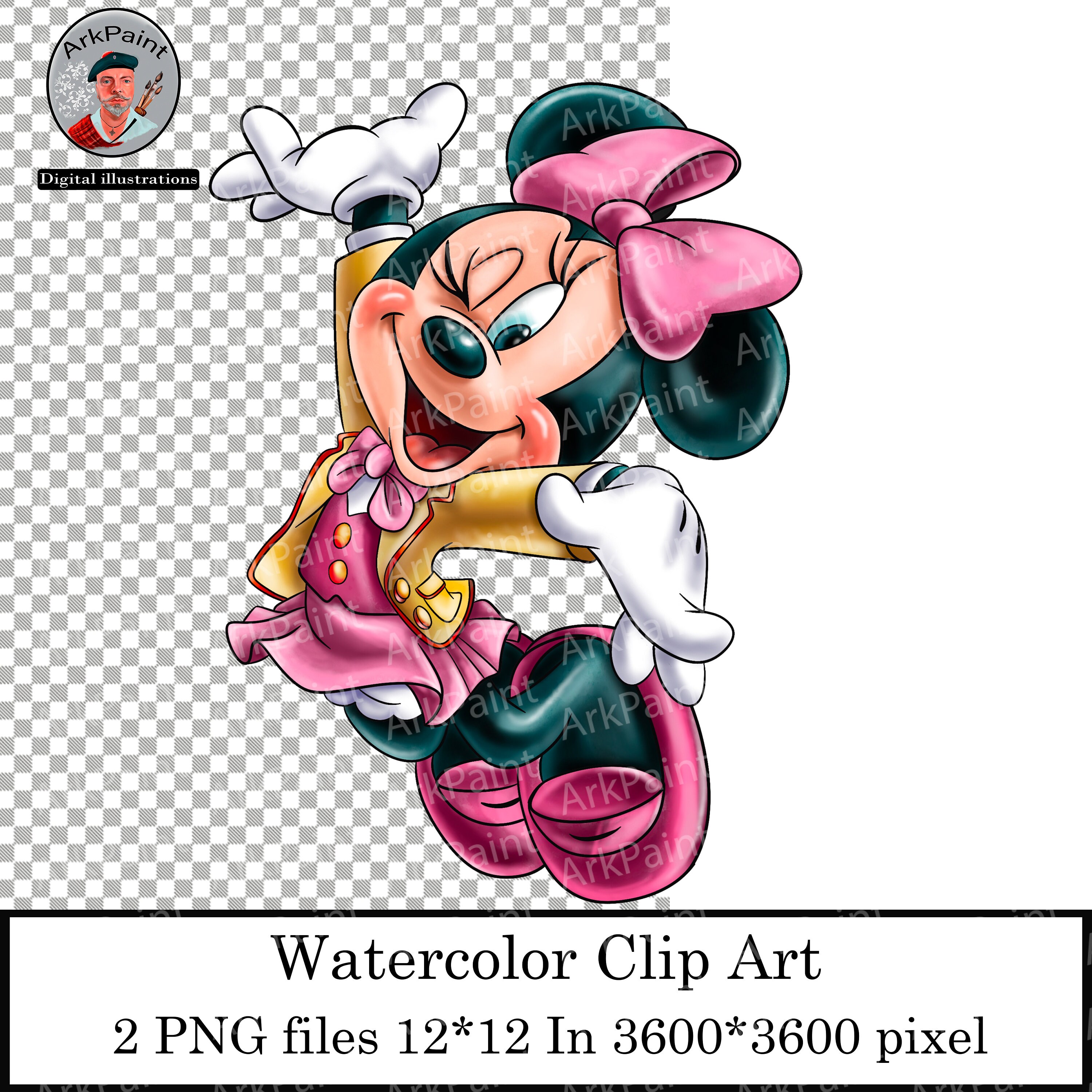 Valentine's Day Minnie Mouse PNG Minnie Mouse Pngminnie - Etsy