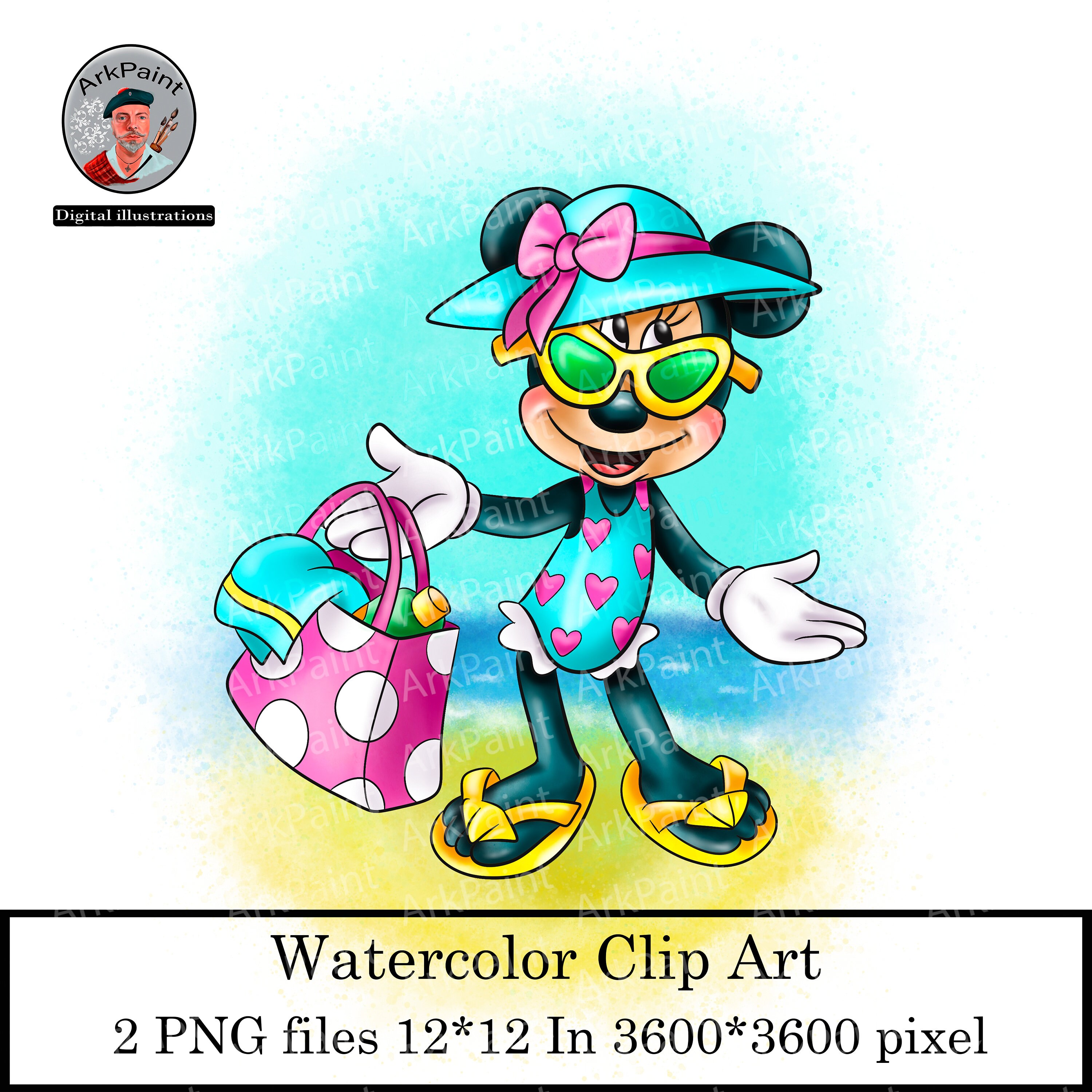 Minnie Mouse Png,digital Product,mickey Mouse at Sea,minnie Mouse on