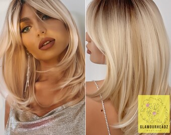 Ombre Blonde Wig