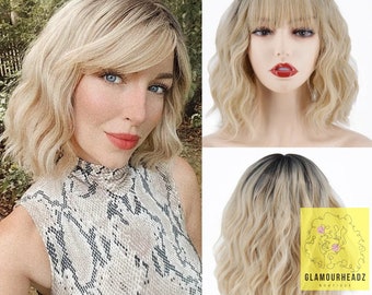 Ash Blonde Wig