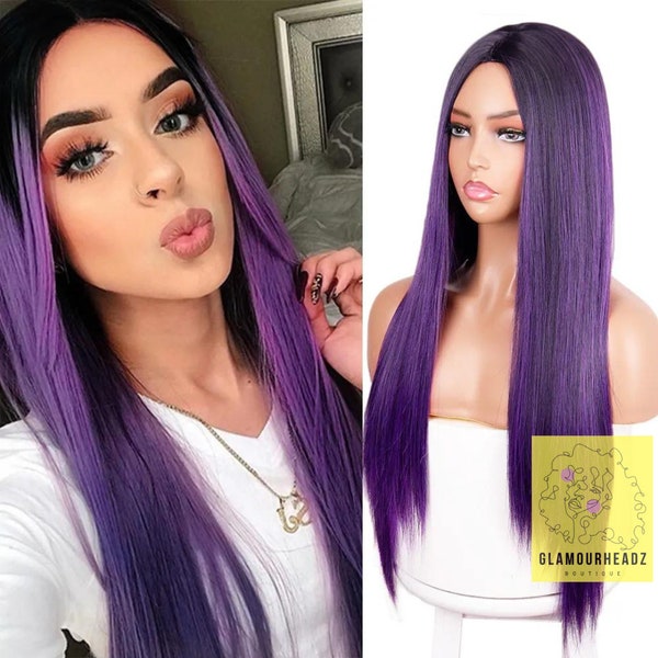 Purple Cosplay Wig