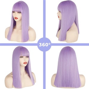 Medium Violet Wig image 3