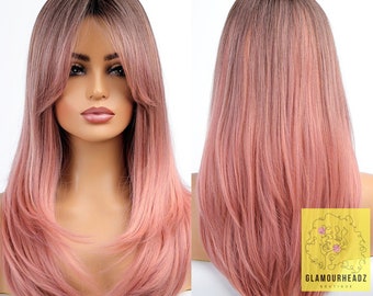 Dusky Pink Wig