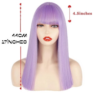 Medium Violet Wig image 10