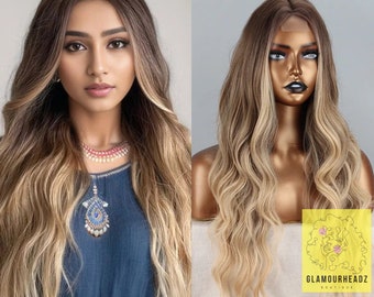 Ombre Dark Blonde Wig