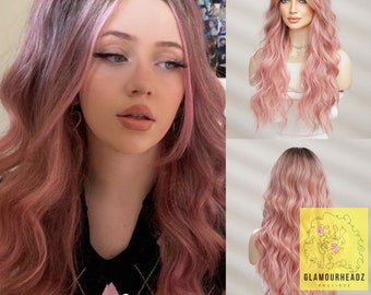 Ombre Pink Wig