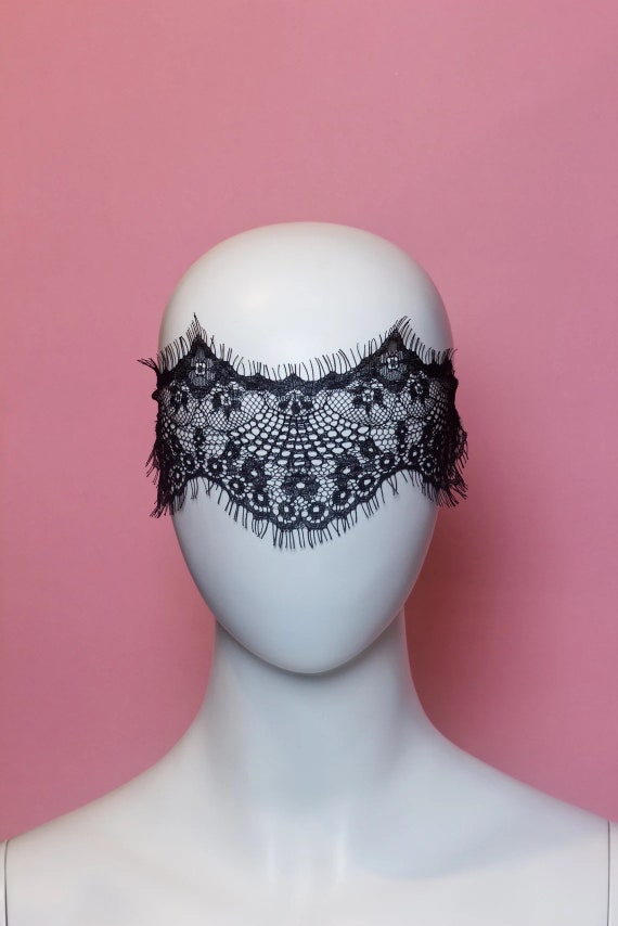 Lace Blindfold Mask/ Sexy Eye Mask/ Kinky/ Seductive/ 