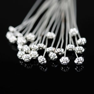 100 PCS Bouquet Pins Flower Pins, 1.5'' Straight Pins Clear Sewing Pins  Crystal Diamond Head Pins for Craft Wedding Jewelry Decoration