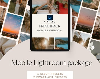 Vacay presetpack - Lightroom Mobile