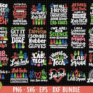 lab tech png lab tech svg lab tech png bundle sublimination free commercial use lab tech eps dxf cricut cut file vector