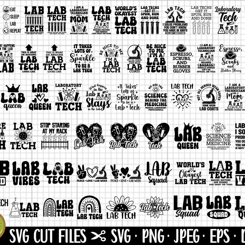 Laboratory Svg - Etsy