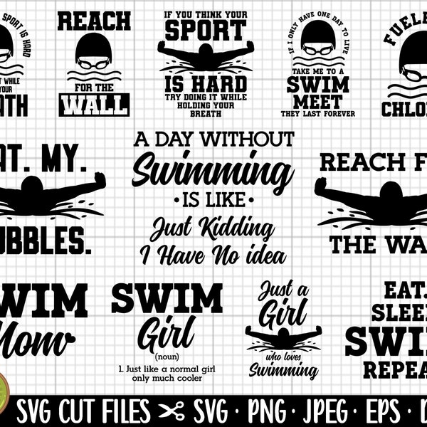 Badesvg Bundle Schwimmen png Bundle Schwimmer SVG Bundle Schwimmer png Bundle cricut kommerzielle Nutzung