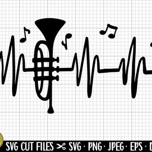 trumpet svg trumpet png trumpet svg cricut shirt design trumpet player svg png