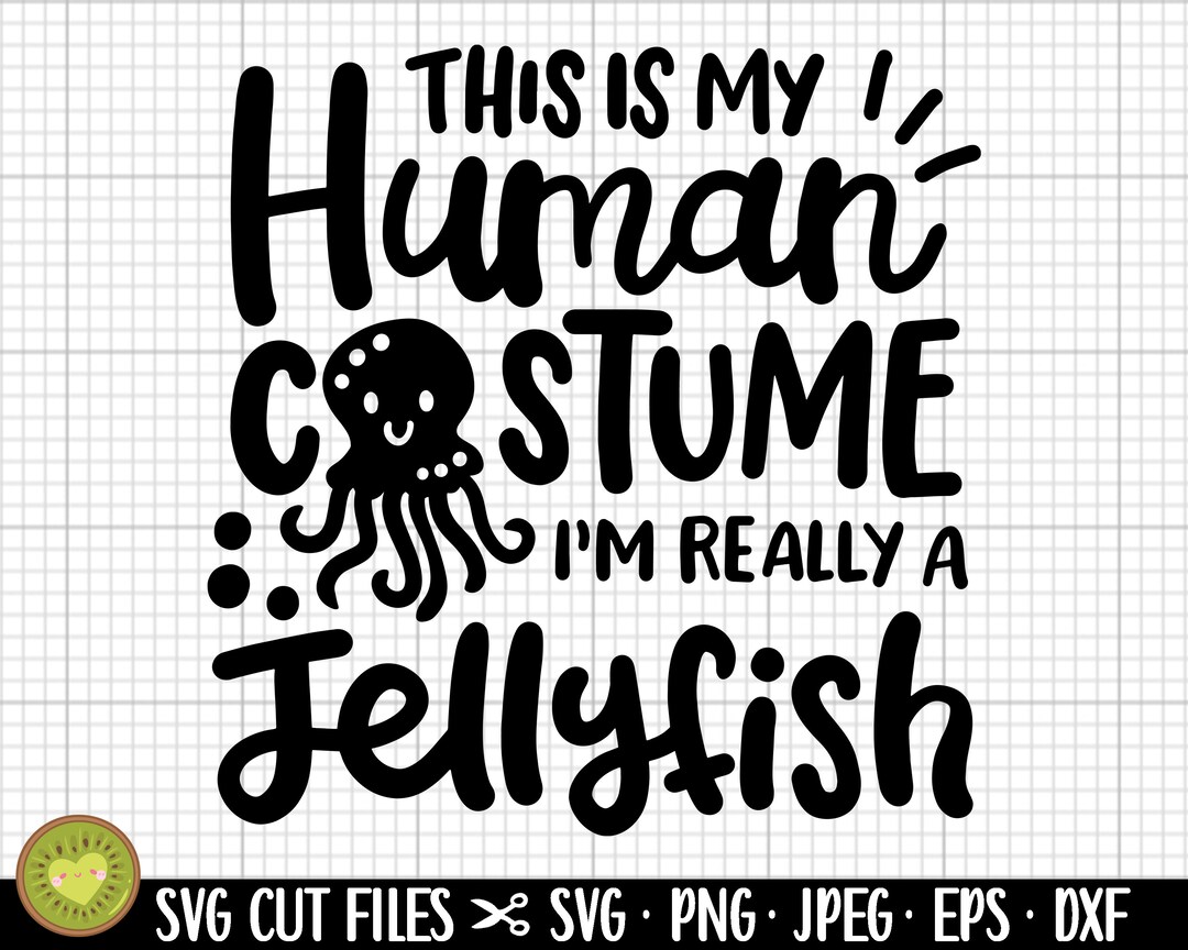 Jellyfish Svg Cricut Cut File Free Commercial Use Jellyfish Png Shirt